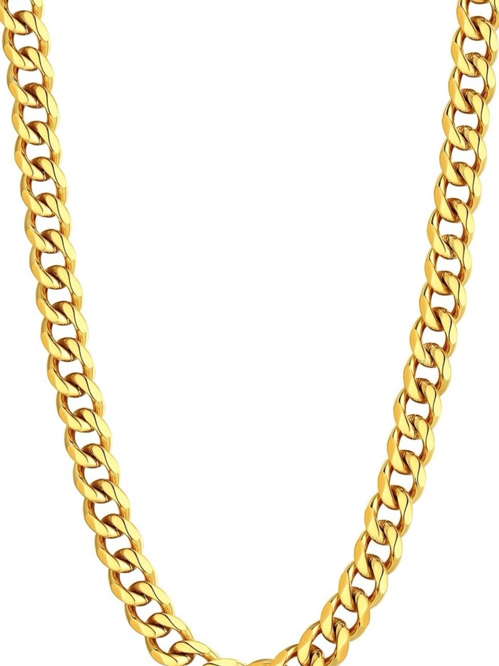U7 6mm Cuban Link Chain Necklace UNISEX